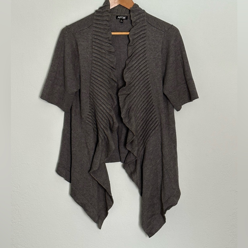 APT9: Asymmetrical Open Cardigan